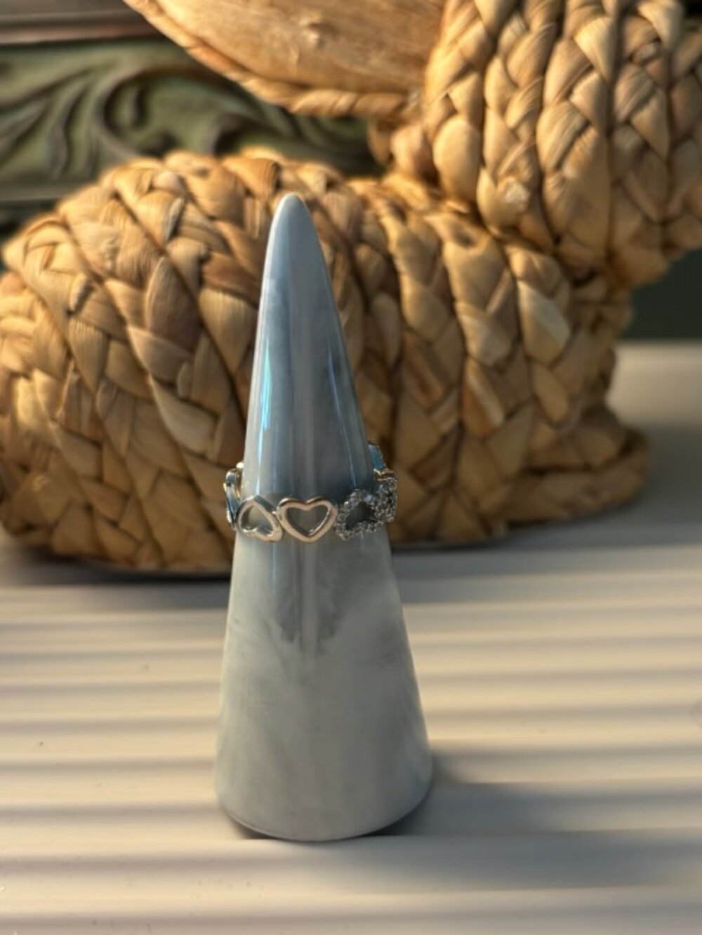 Heart CZ Ring - Picture 2 of 2